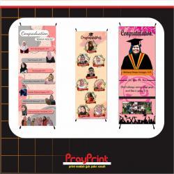 Bikin X Banner Wisuda Jogja Prayprint Percetakan Jogja Digital Printing Jogja